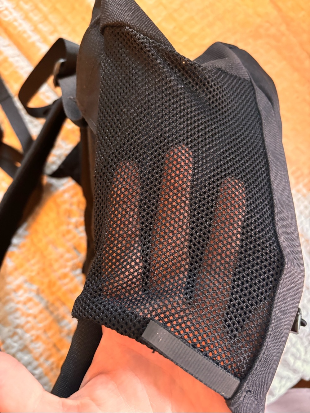 The North Face Jester Black Backpack with Bungee Front - Picture 8 of 13